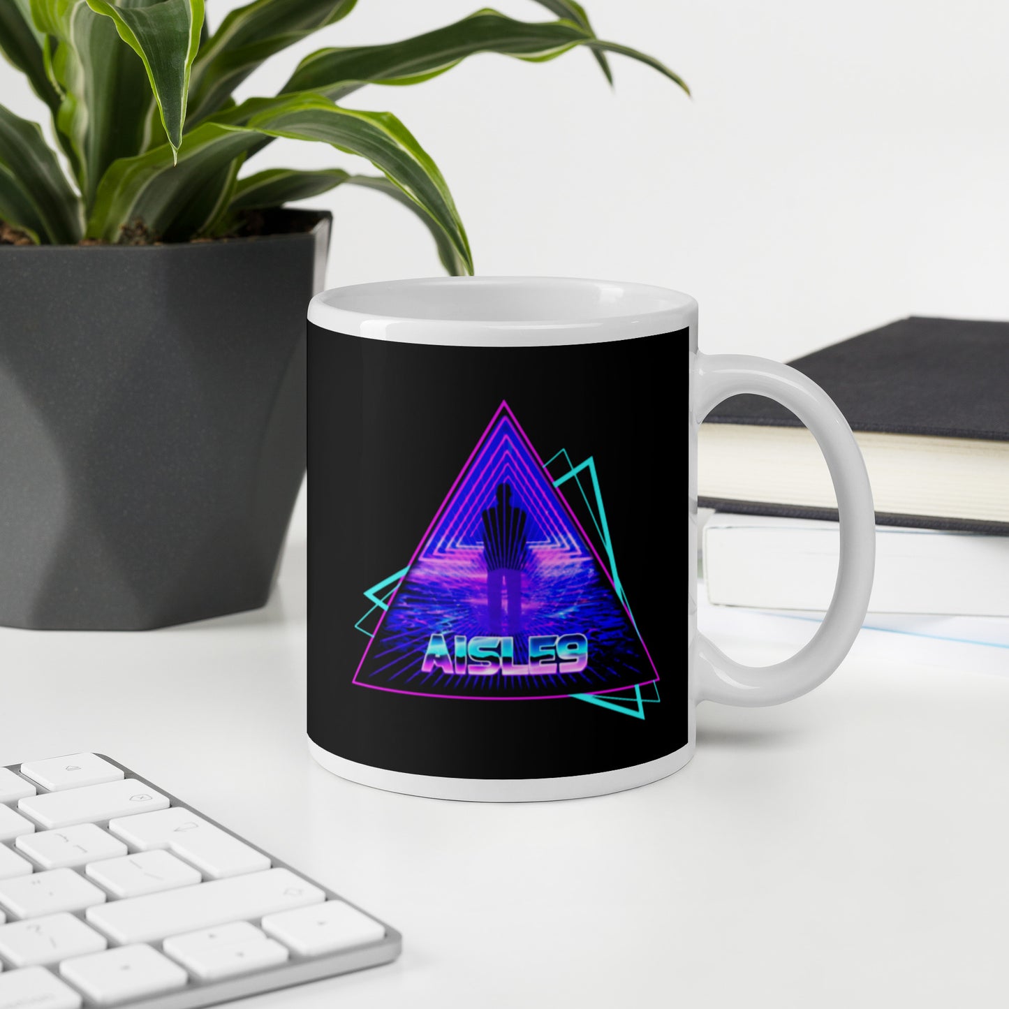 Aisle 9 - Retro Logo Mug
